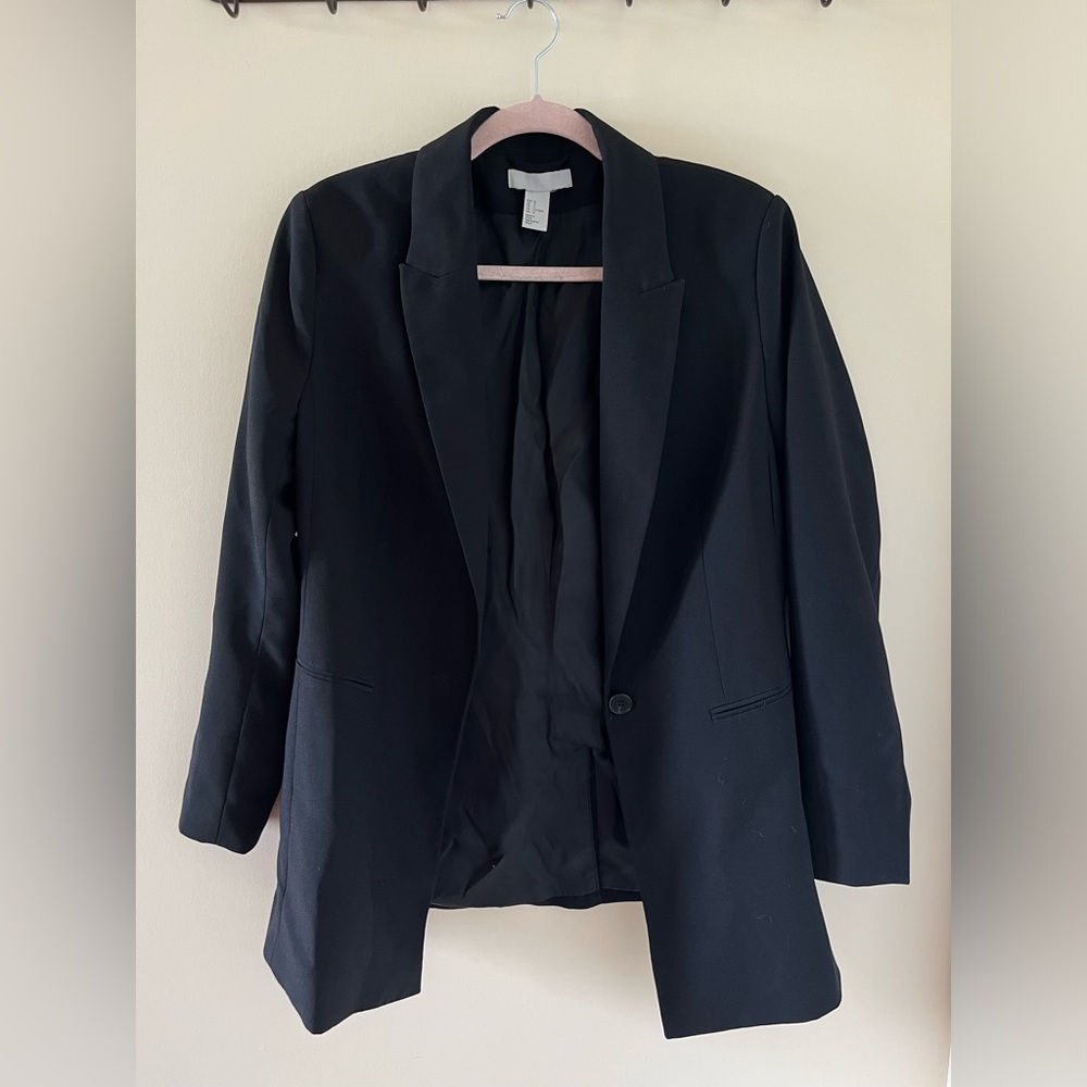 H&M black blazer